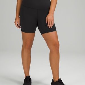 6” lulu biker shorts